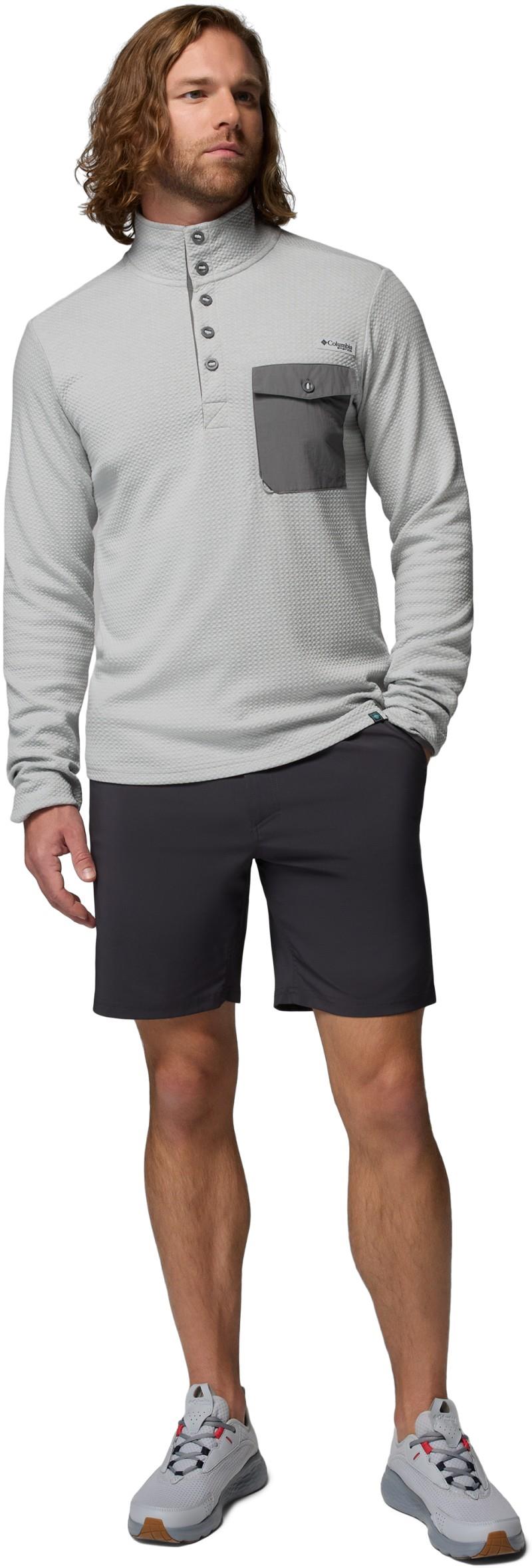 PFG Uncharted Pullover - Mens - cool grey 1