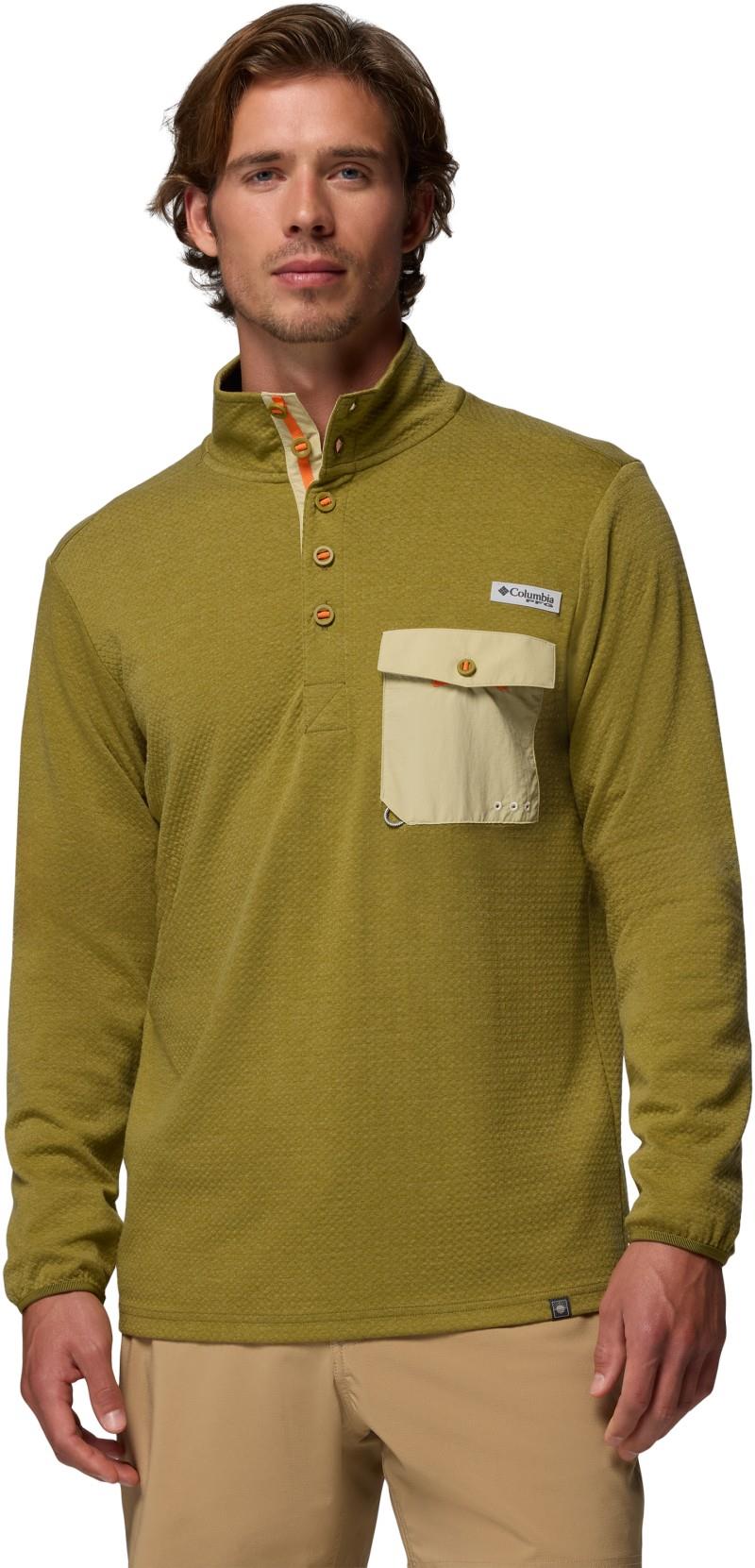 PFG Uncharted Pullover - Mens - grove green 1