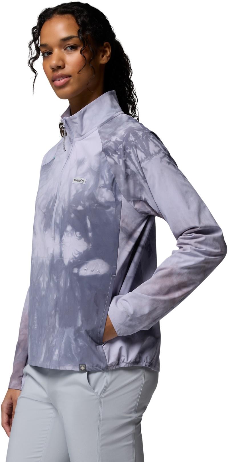 PFG Uncharted Quarter Zip Pullover - Womens - twilight / cloud dye 1