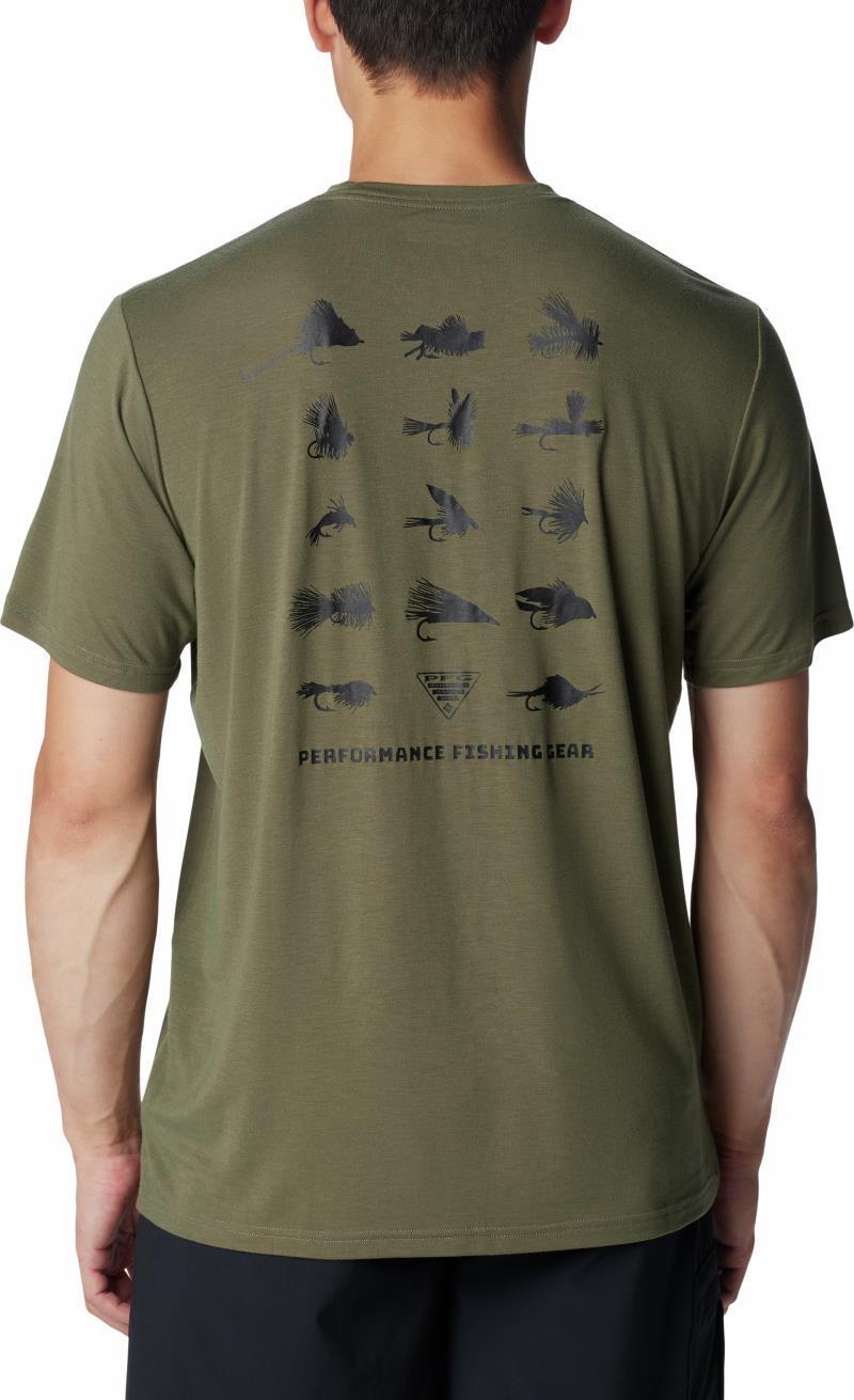 PFG Uncharted Tech Tee SS - Mens - Cypress Fly Box 1