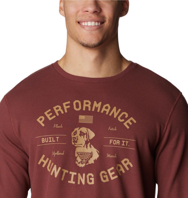 PHG Built For It Waffle LS - Mens - Red Rocks / Sahara Dog 4