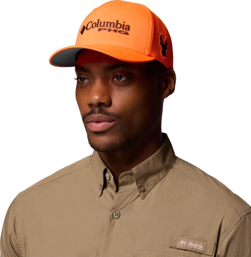 PHG Logo Mesh Ball Cap - blaze / buck 1