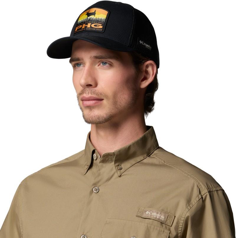 PHG Patch Mesh Snapback - black / phg buck 1