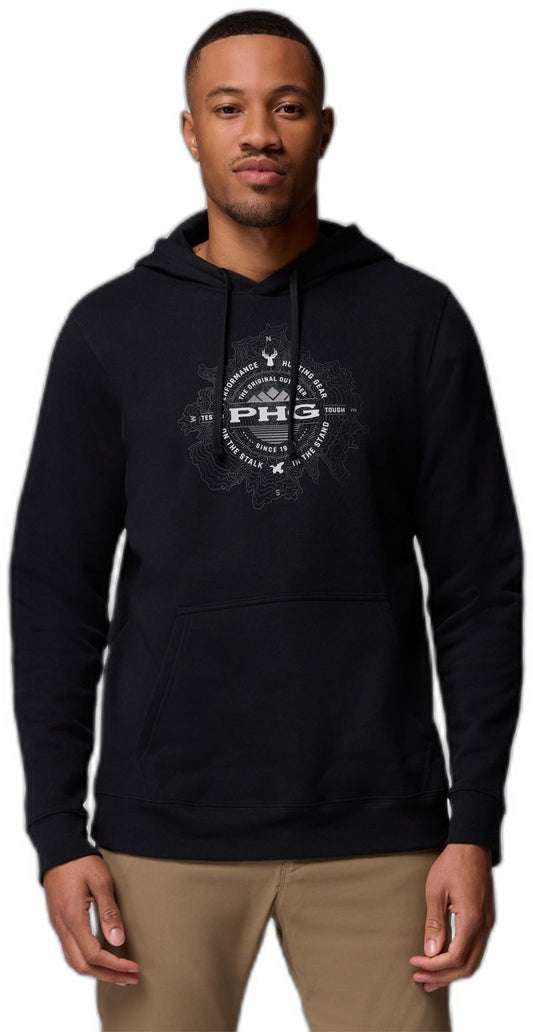 PHG Topo Hunt Hoodie - Mens - black / shark topo hunt 1