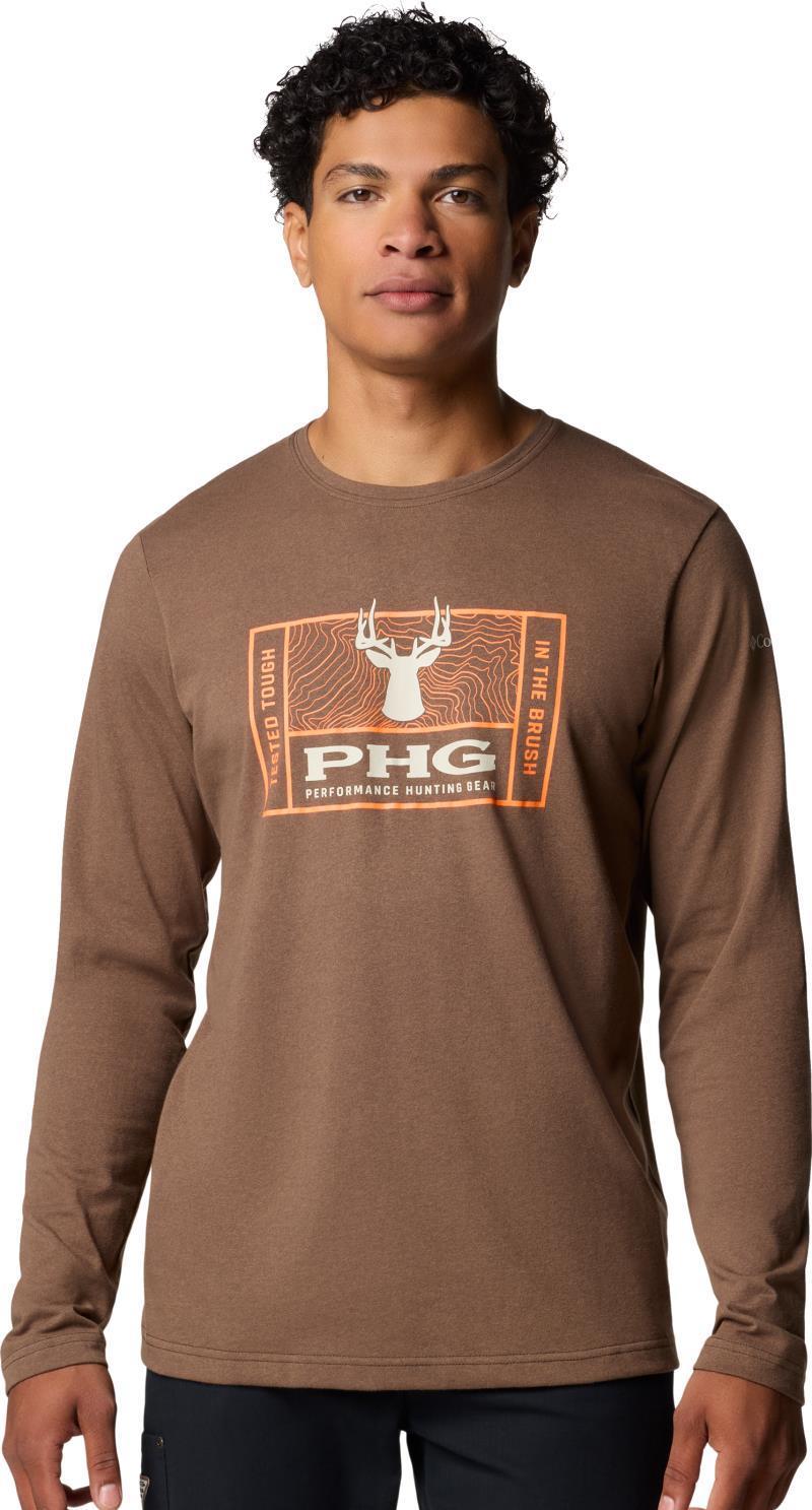 PHG Tough Line LS - Mens - cordovan heather / tough buck 1
