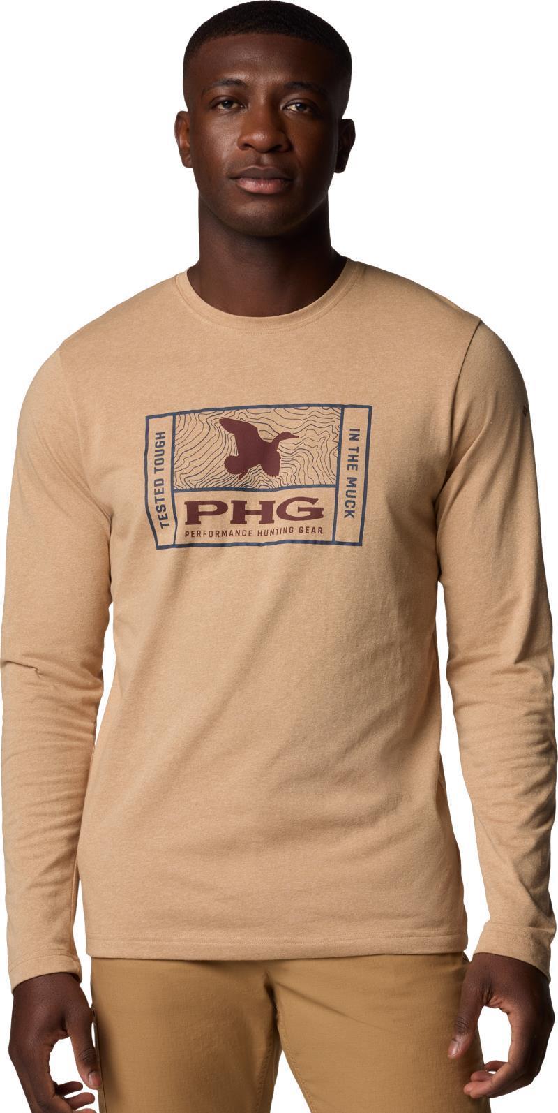 PHG Tough Line LS - Mens - sahara heather / tough duck 1