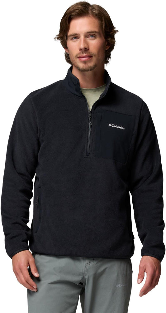 Pacific Arch 200 Half-Zip Fleece - Mens - black 1