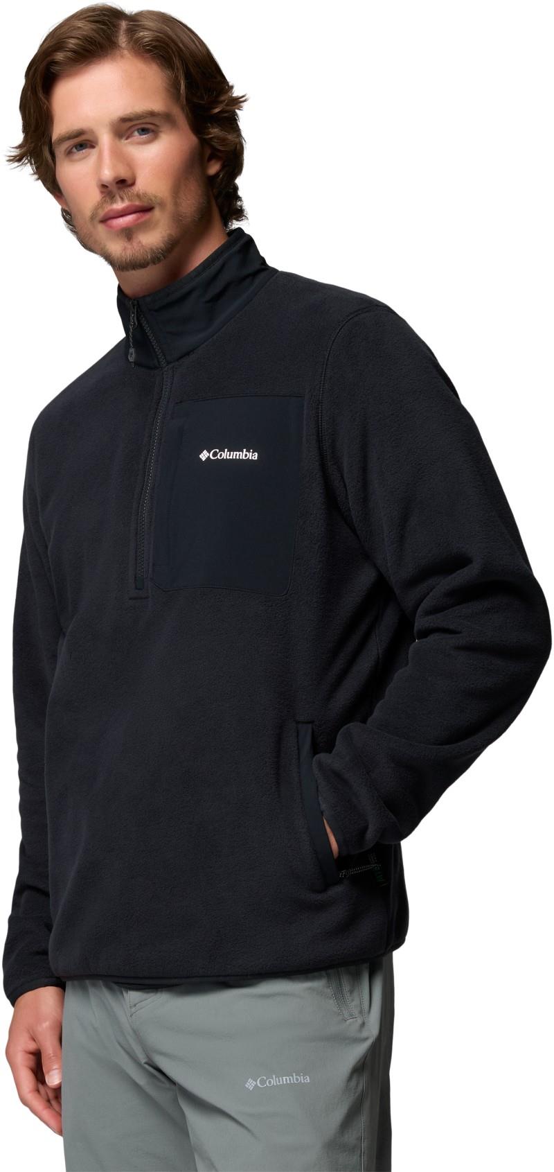 Pacific Arch 200 Half-Zip Fleece - Mens - black 1