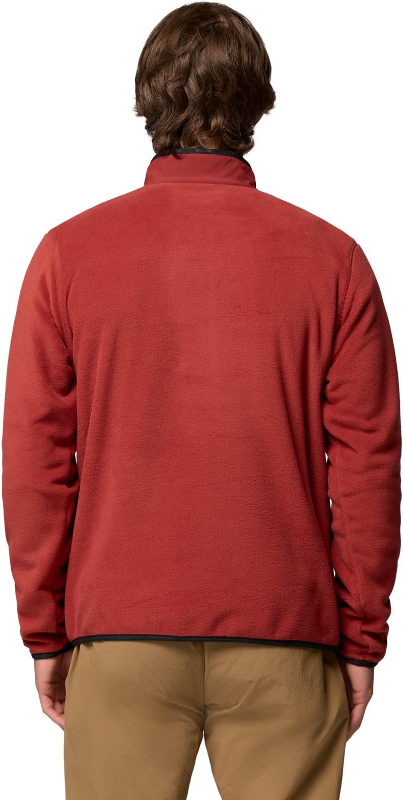 Pacific Arch 200 Half-Zip Fleece - Mens - red oxide 1