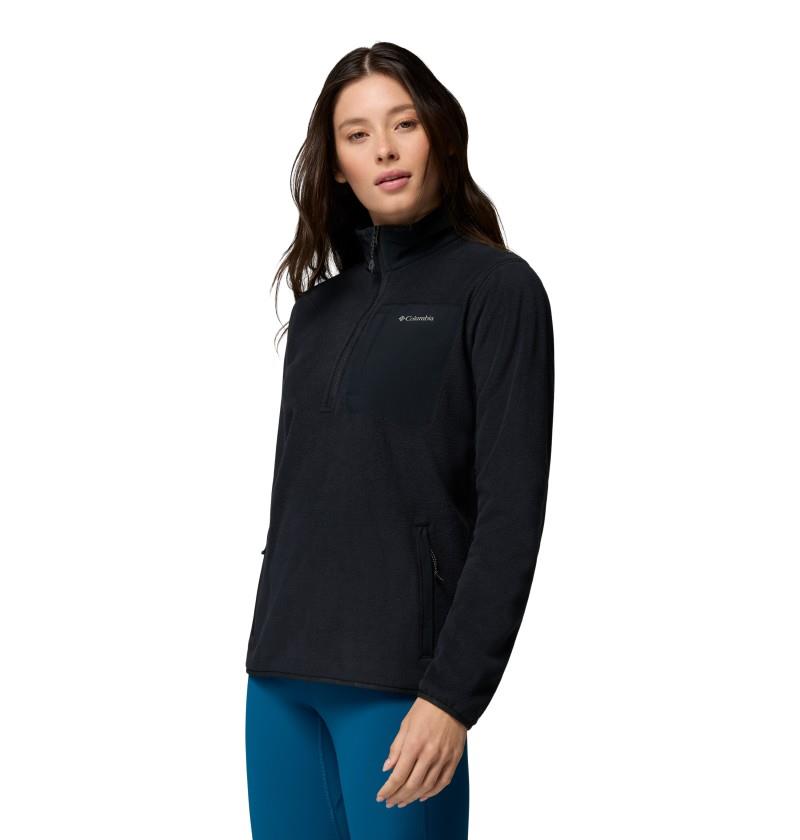 Pacific Arch 200 Half-Zip Fleece - Womens - black 1