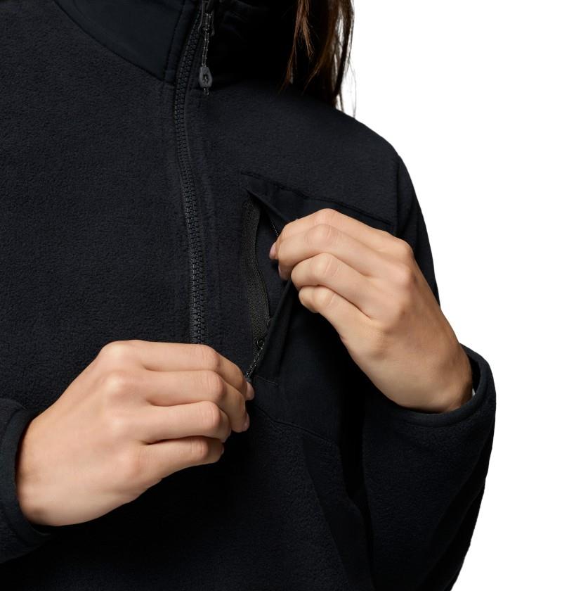 Pacific Arch 200 Half-Zip Fleece - Womens - black 1