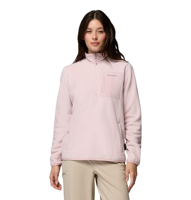 Pacific Arch 200 Half-Zip Fleece - Womens - mineral pink 1