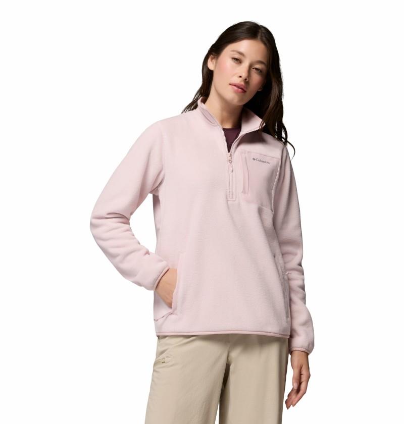 Pacific Arch 200 Half-Zip Fleece - Womens - mineral pink 1