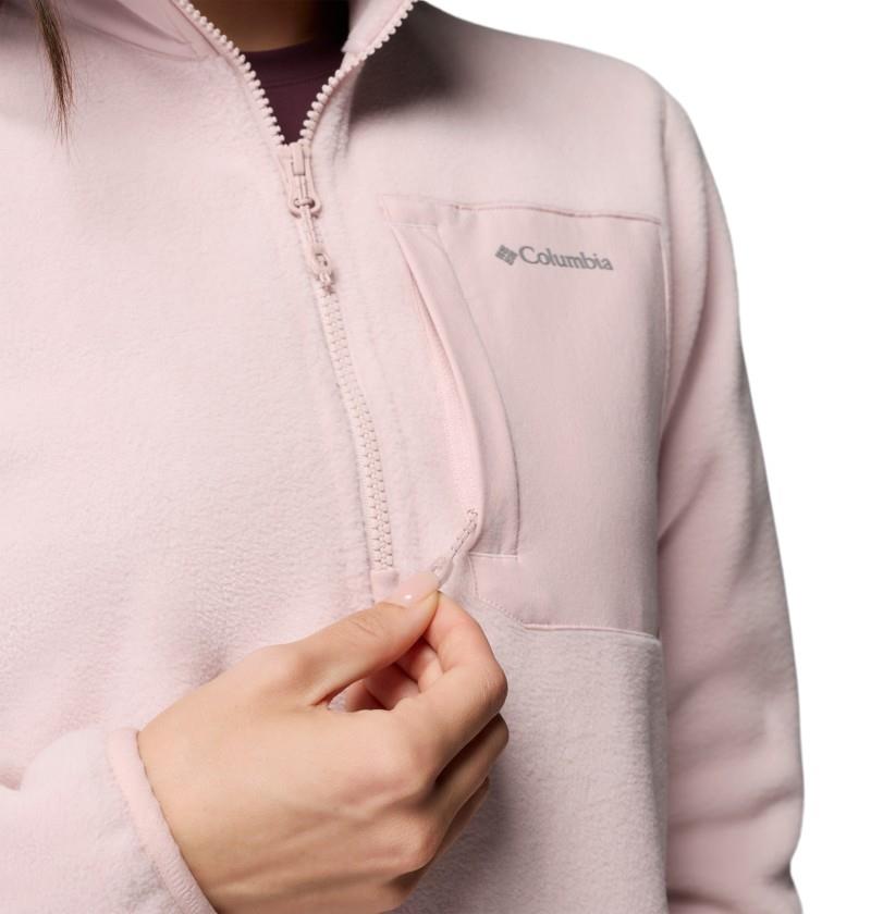 Pacific Arch 200 Half-Zip Fleece - Womens - mineral pink 1