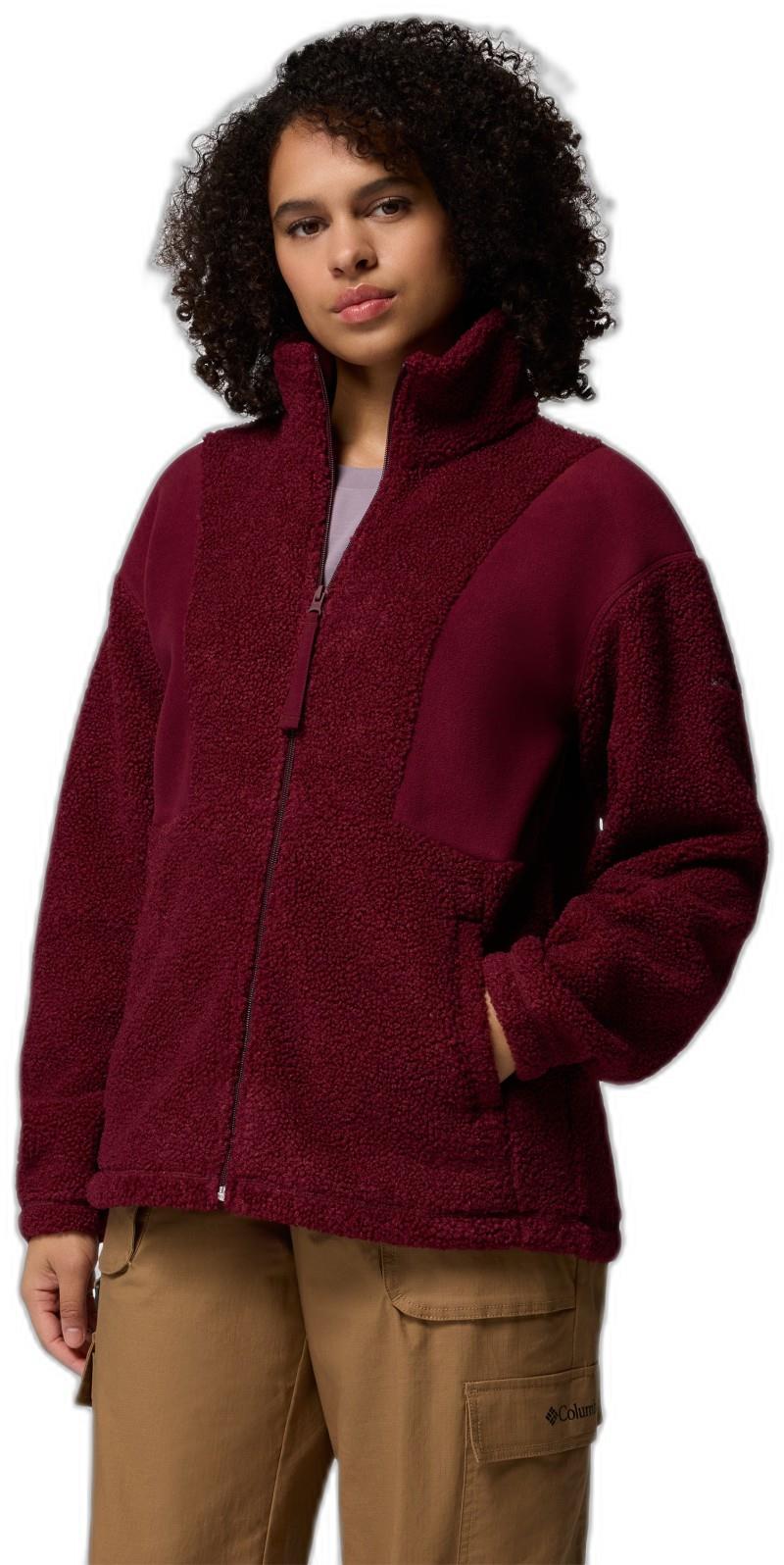 Panorama Full-Zip II - Womens - rich wine 1