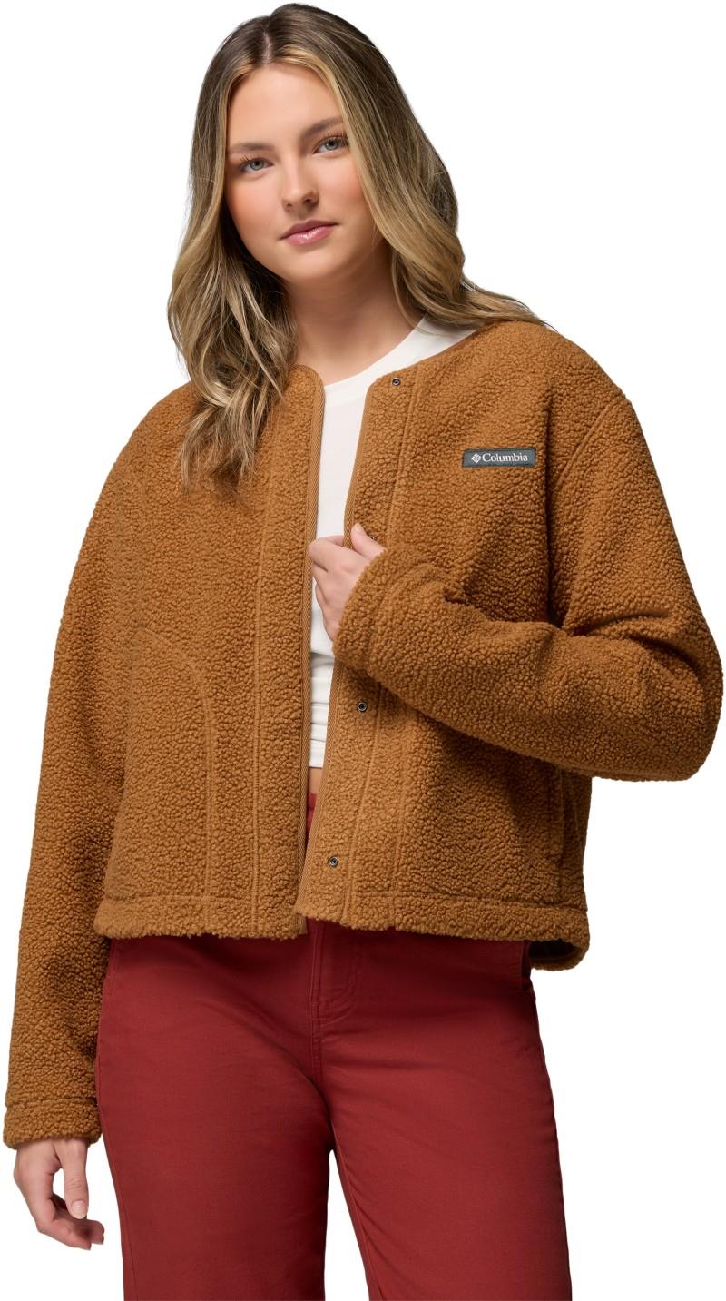 Panorama Liner Jacket - Womens - camel brown 1