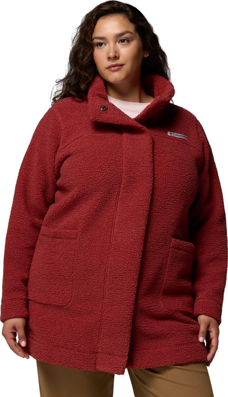 Panorama Long Jacket, Extended - Womens - red oxide 1