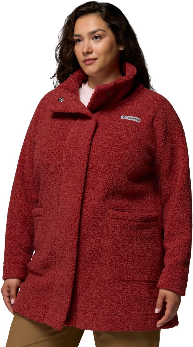 Panorama Long Jacket, Extended - Womens - red oxide 1
