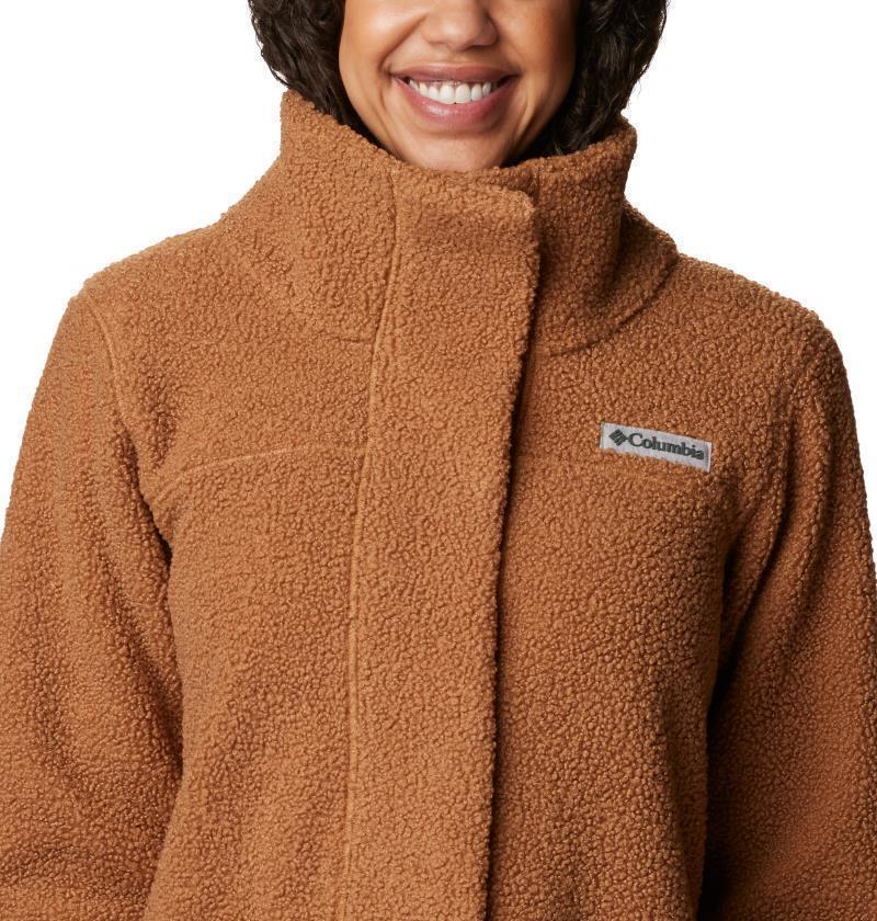 Panorama Long Jacket - Womens - Camel Brown 6