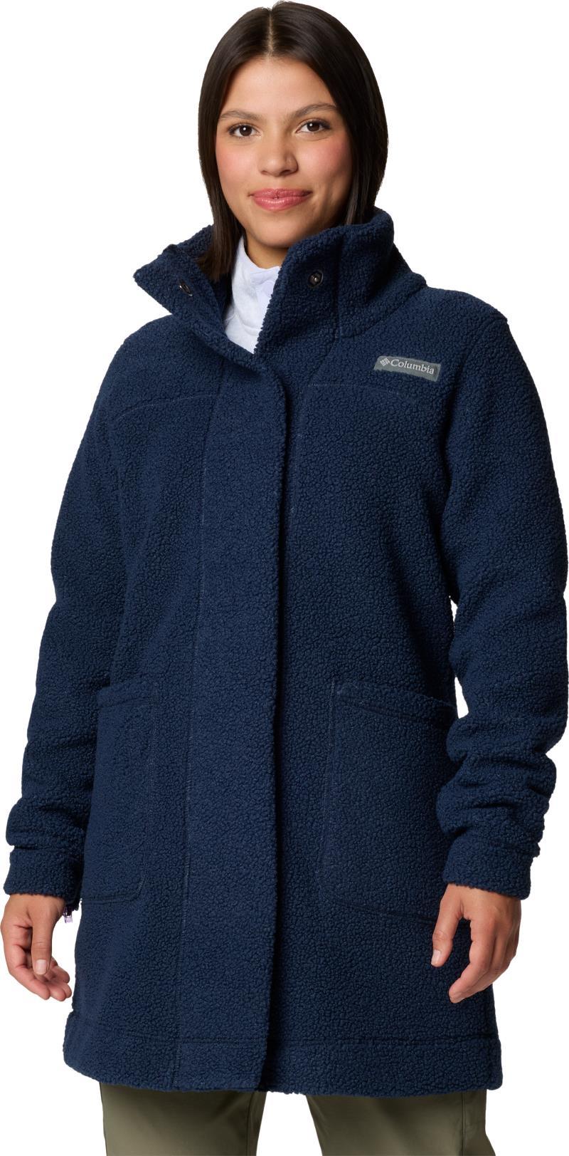 Panorama Long Jacket - Womens - Collegiate Navy 1