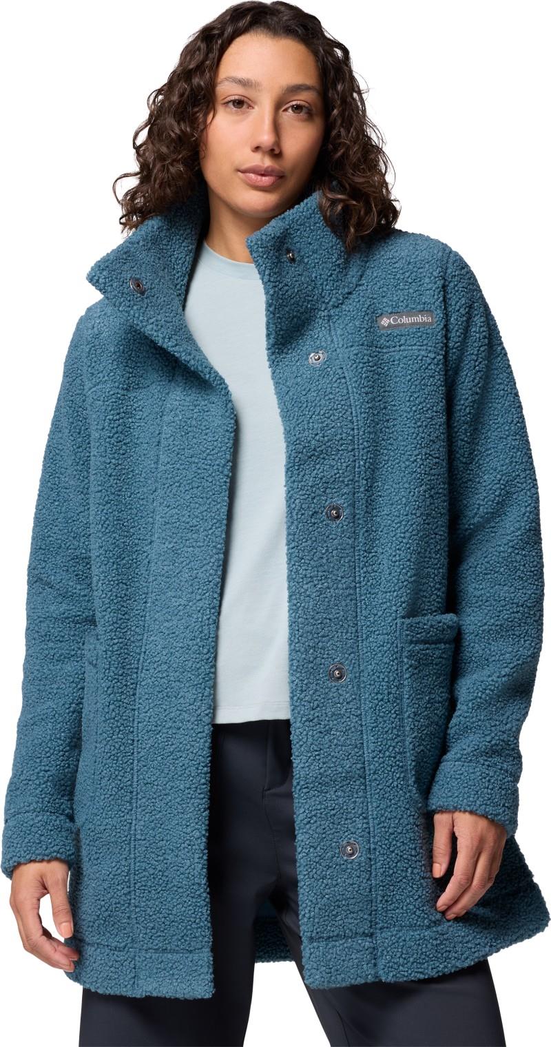 Panorama Long Jacket - Womens - everblue 1
