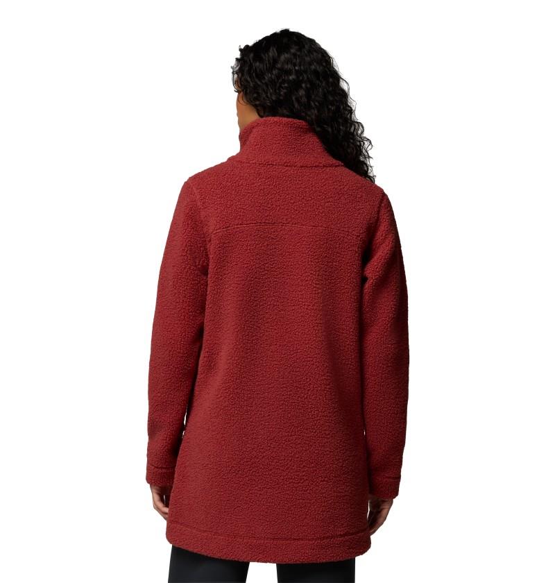 Panorama Long Jacket - Womens - red oxide 1