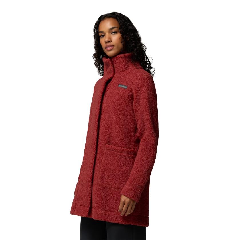 Panorama Long Jacket - Womens - red oxide 1