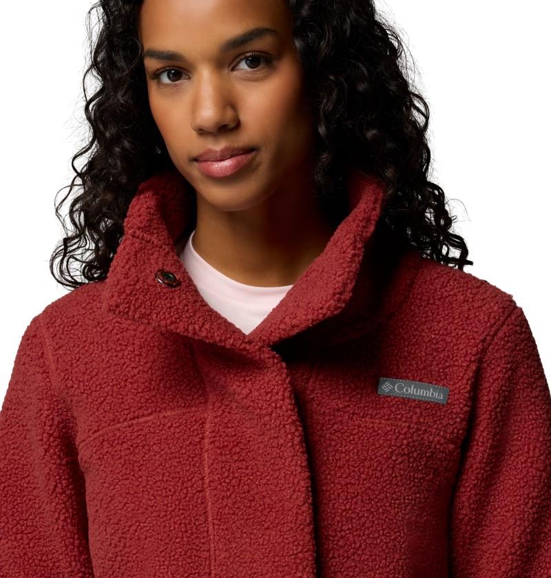 Panorama Long Jacket - Womens - red oxide 1