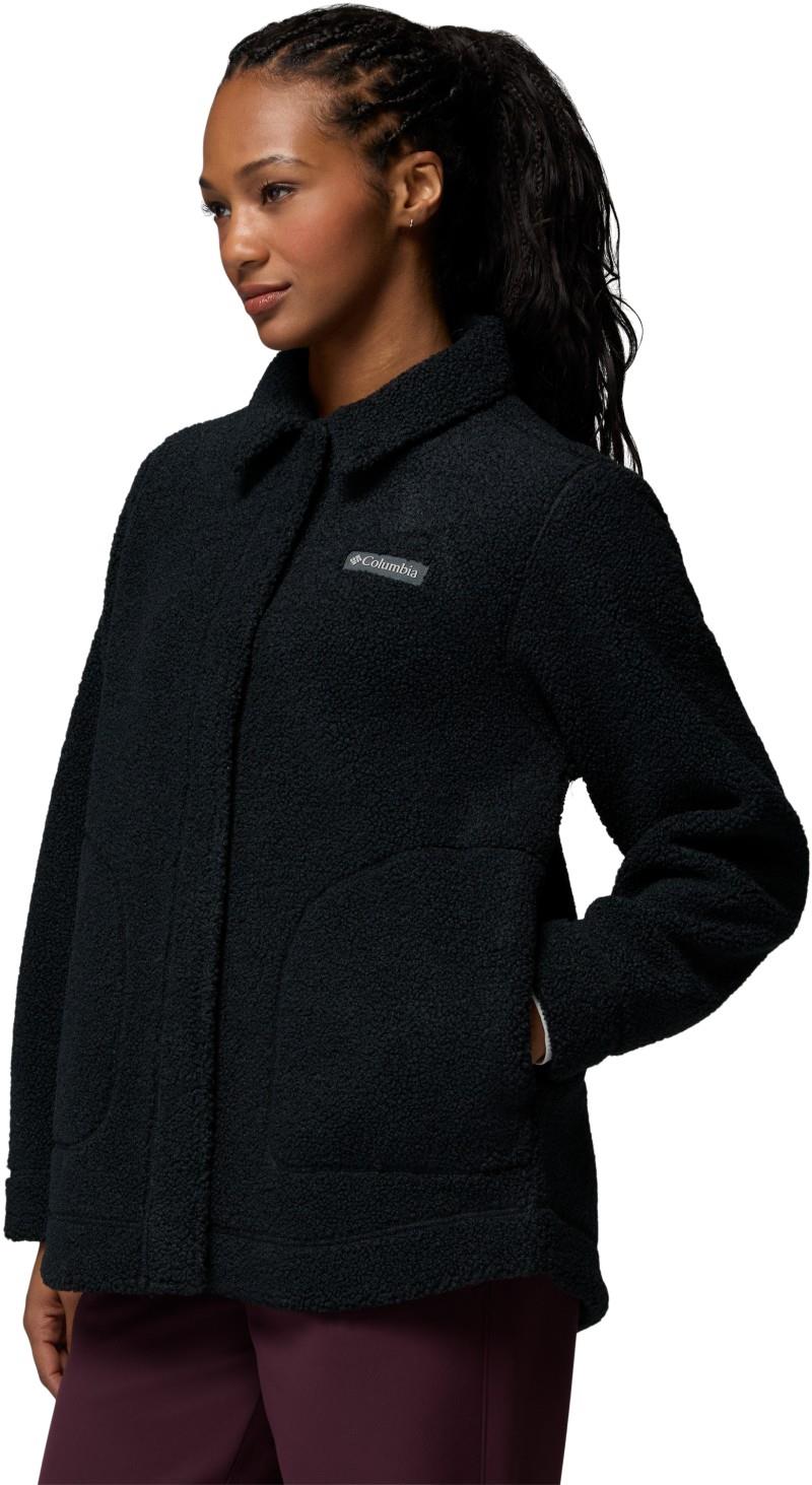 Panorama Shirt Jacket - Womens - black 1