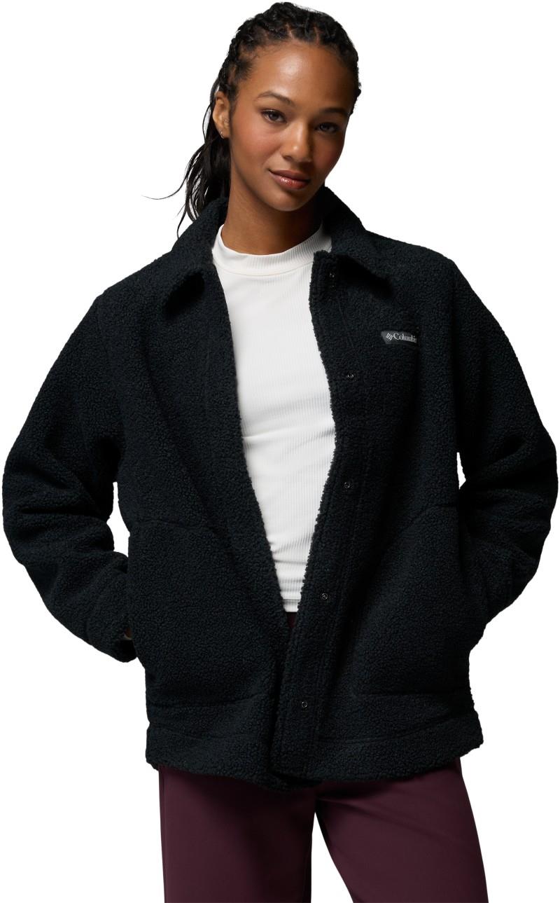 Panorama Shirt Jacket - Womens - black 1