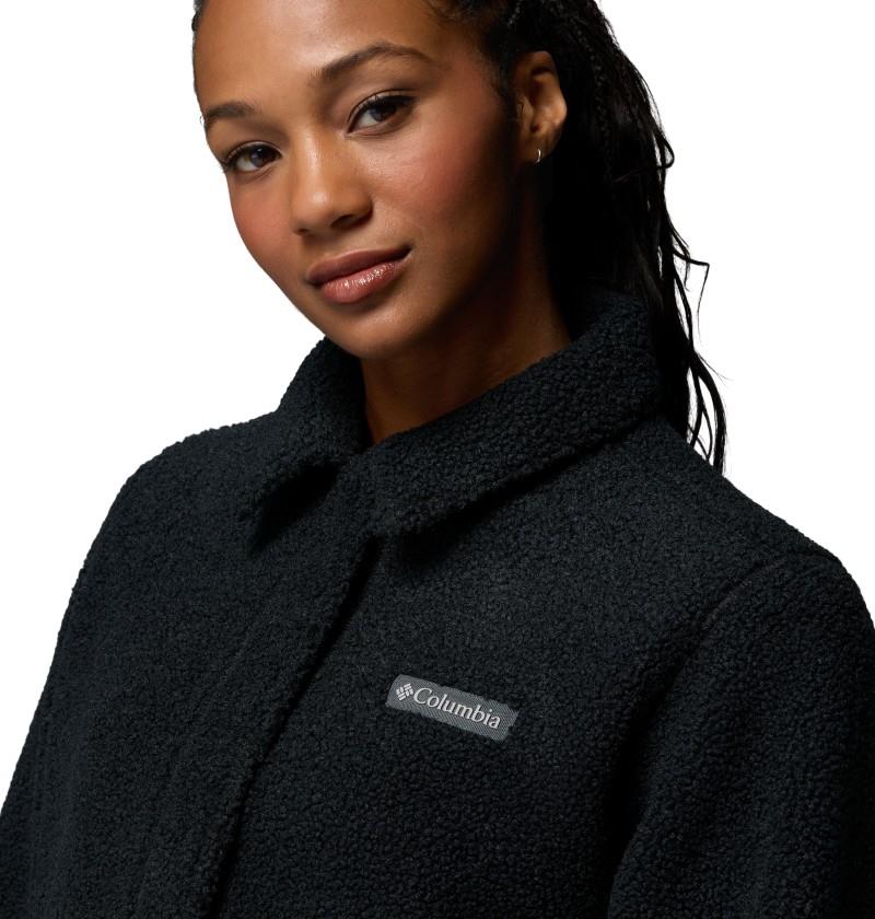 Panorama Shirt Jacket - Womens - black 1