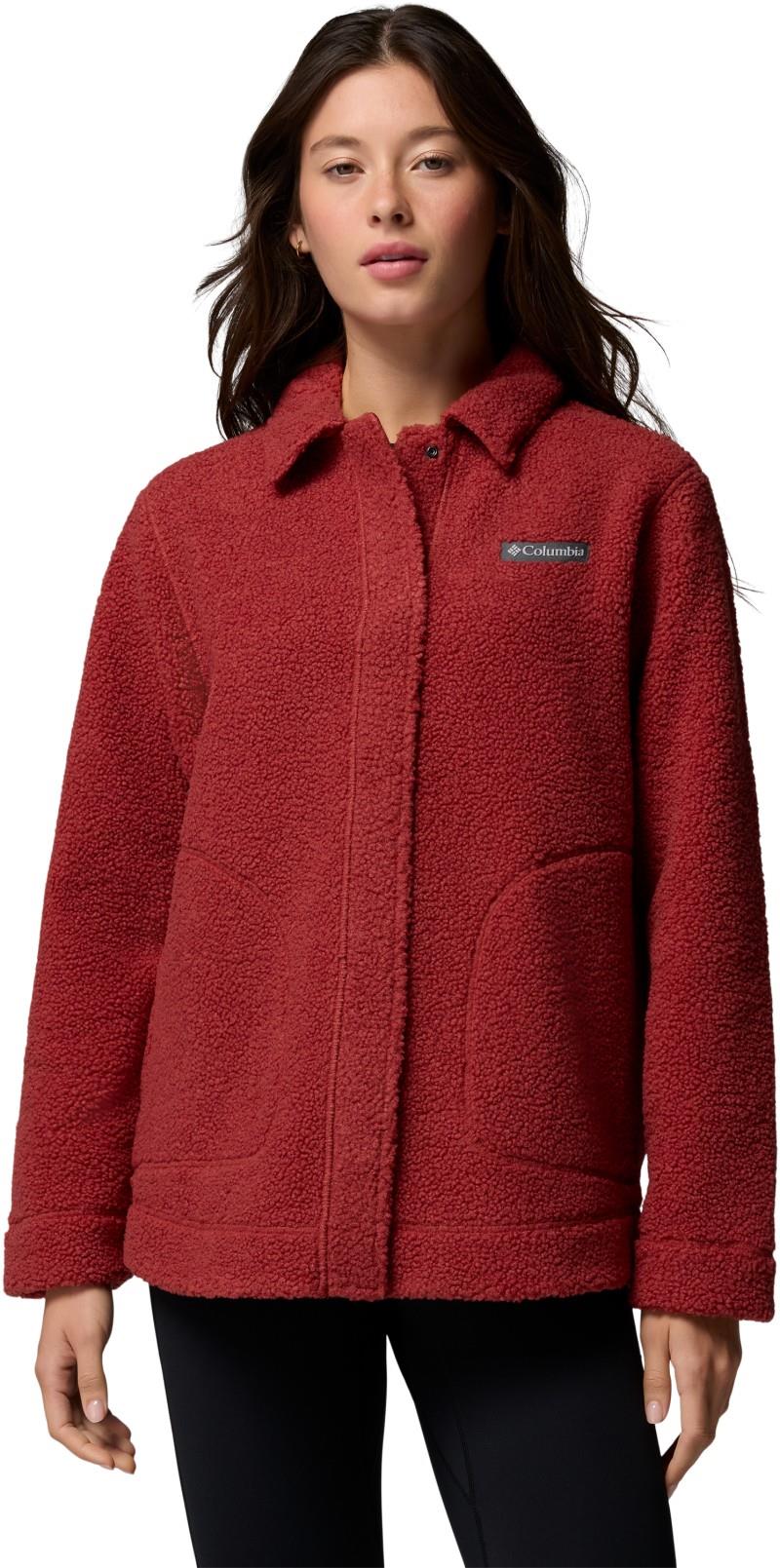 Panorama Shirt Jacket - Womens - red oxide 1