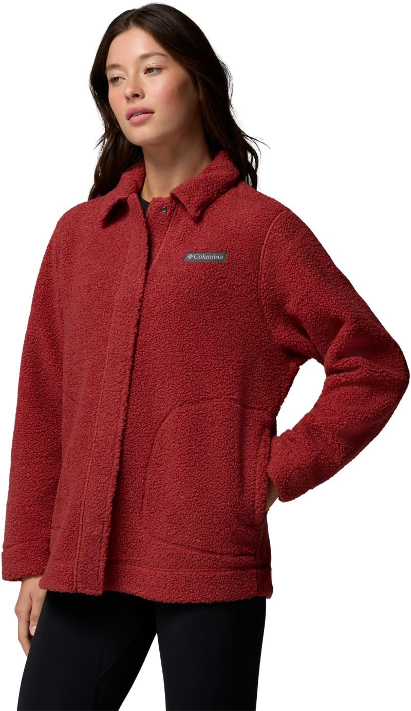 Panorama Shirt Jacket - Womens - red oxide 1