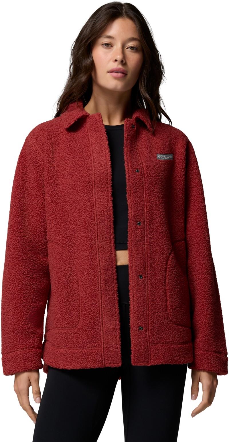 Panorama Shirt Jacket - Womens - red oxide 1