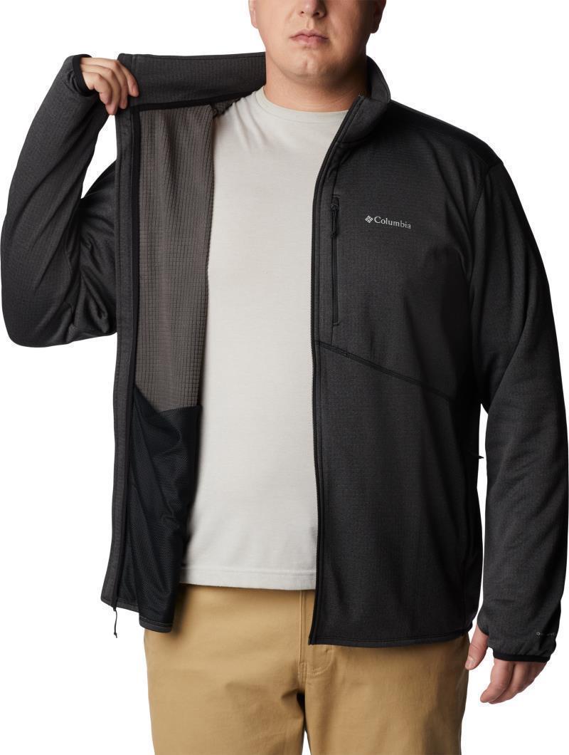 Park View Fleece Full Zip - Big - Mens - black heather 1