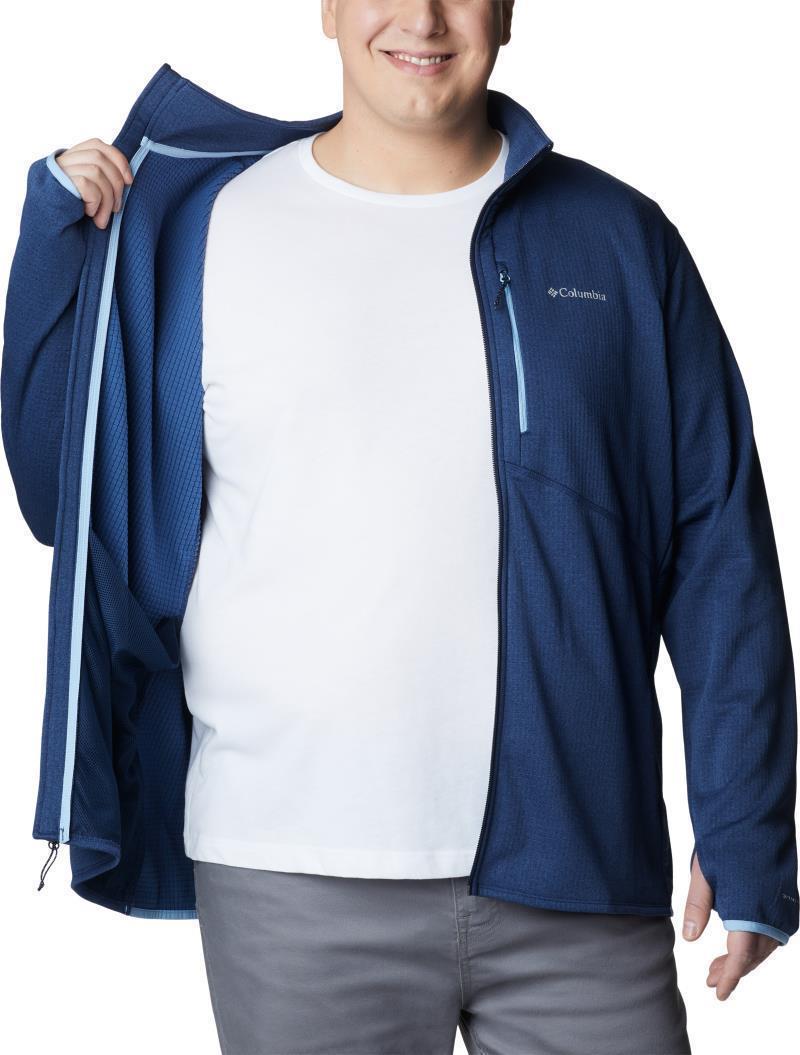 Park View Fleece Full Zip - Big - Mens - collegiate navy heather 1