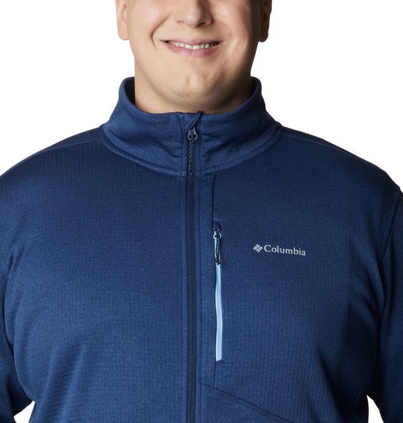 Park View Fleece Full Zip - Big - Mens - collegiate navy heather 1