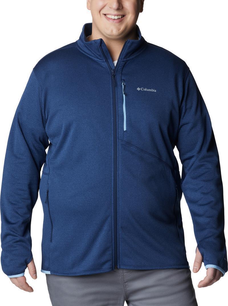 Park View Fleece Full Zip - Big - Mens - collegiate navy heather 1