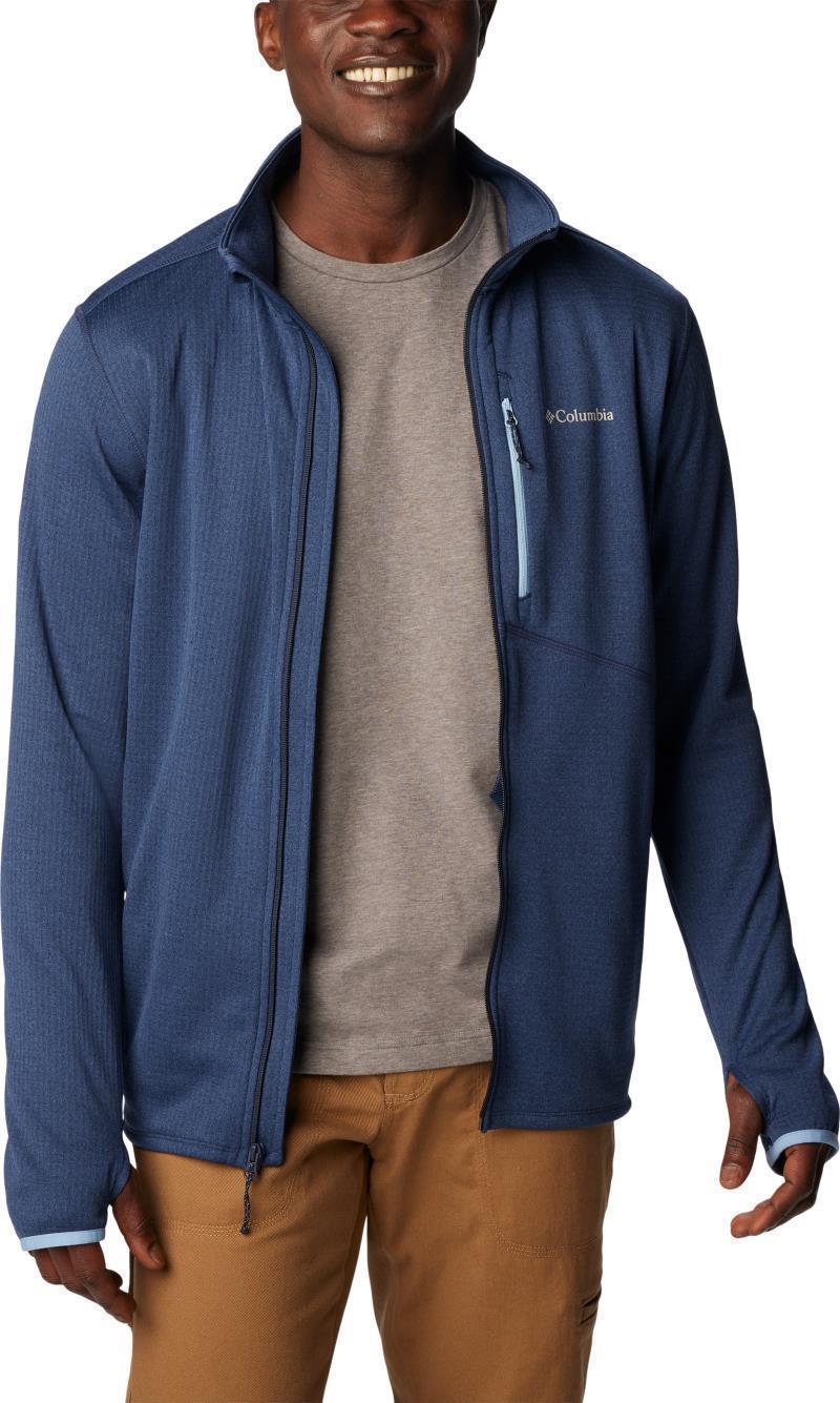 Park View Fleece Full Zip - Tall - Mens - Collegiate Navy Heather 4