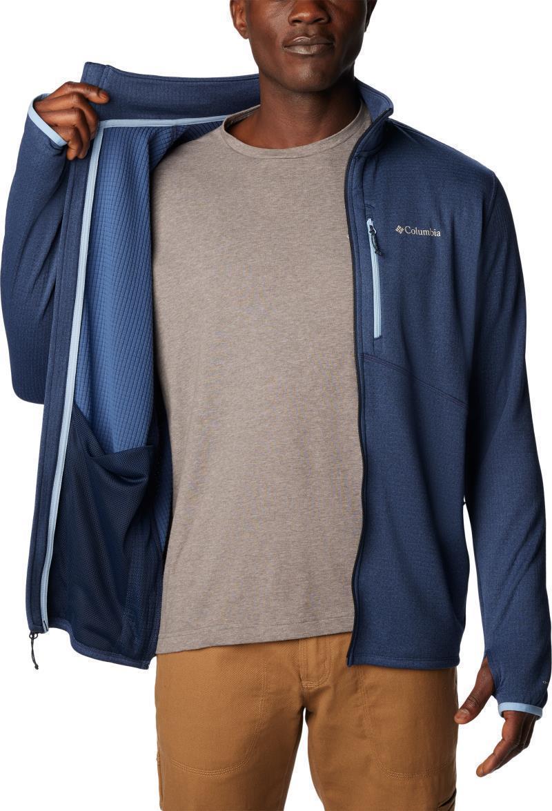 Park View Fleece Full Zip - Tall - Mens - Collegiate Navy Heather 5