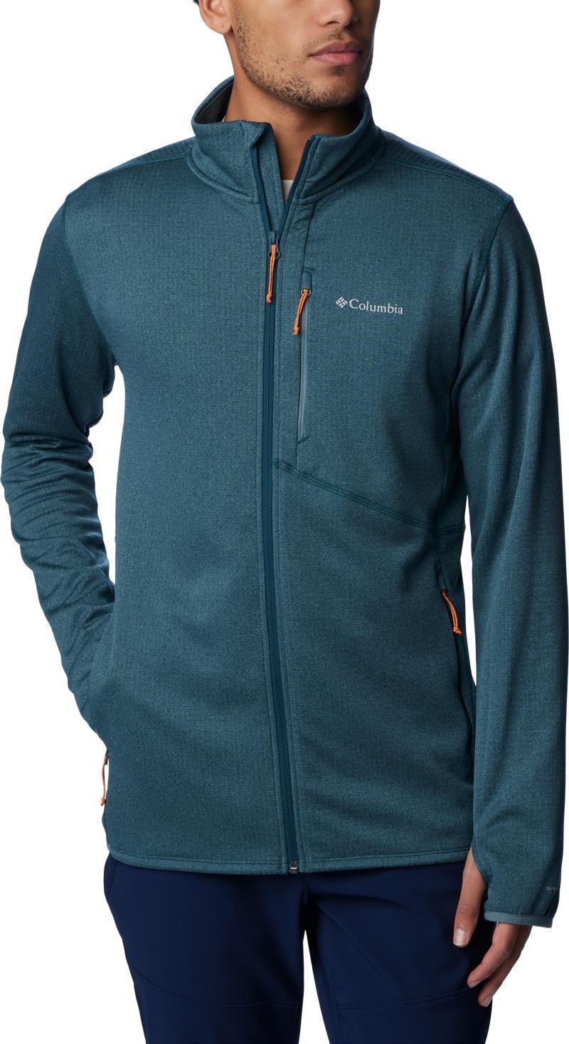 Park View Fleece Full Zip - Tall - Mens - Night Wave Heather / Metal 1