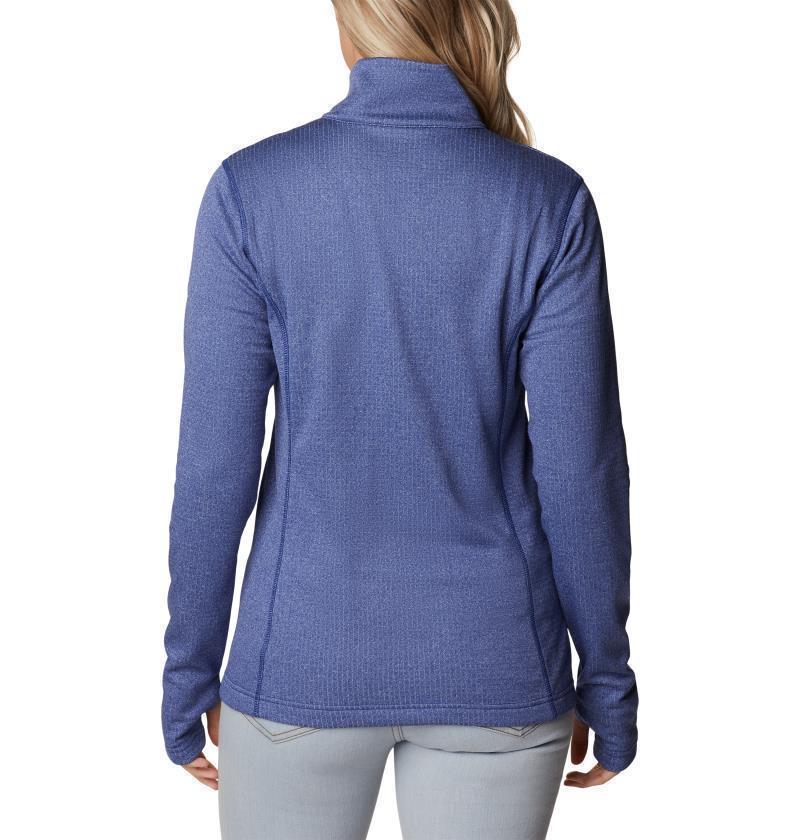 Park View Grid Fleece Full Zip - Womens - Dark Sapphire Heather 2