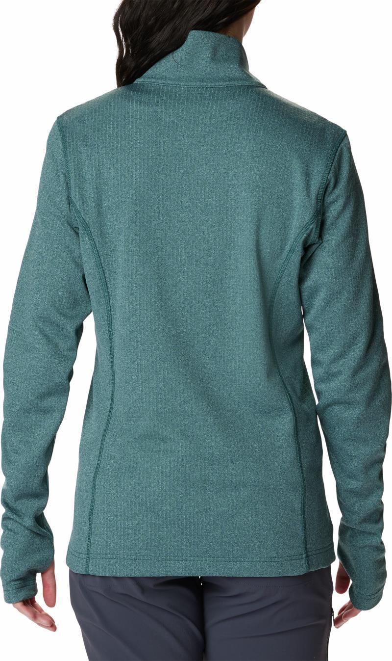 Park View Grid Fleece Full Zip - Womens - Night Wave Heather 2