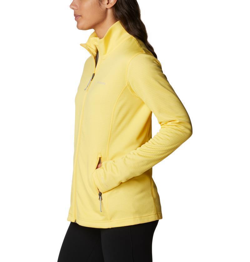 Park View Grid Fleece Full Zip - Womens - Sun Glow Heather 5