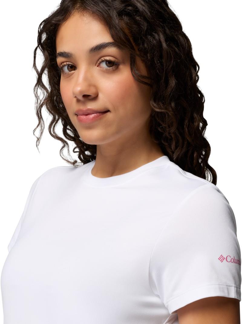 Parsons Point Back Graphic Tee - Womens - white heather / floral fun 1