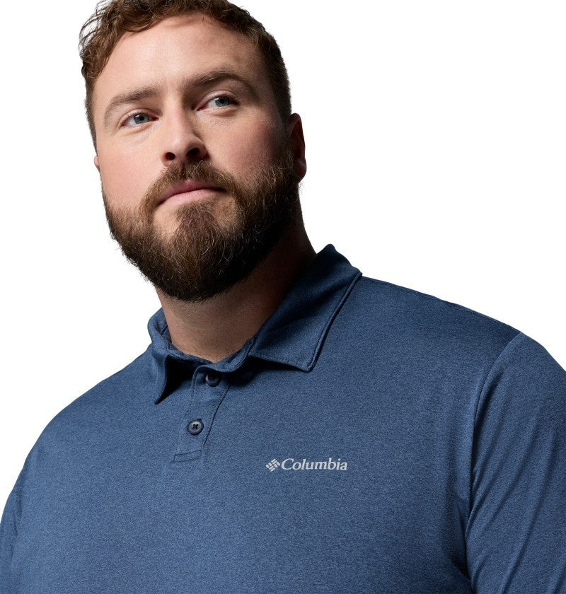 Parsons Point Polo, Extended - Mens - collegiate navy / heather / mntn blue 1