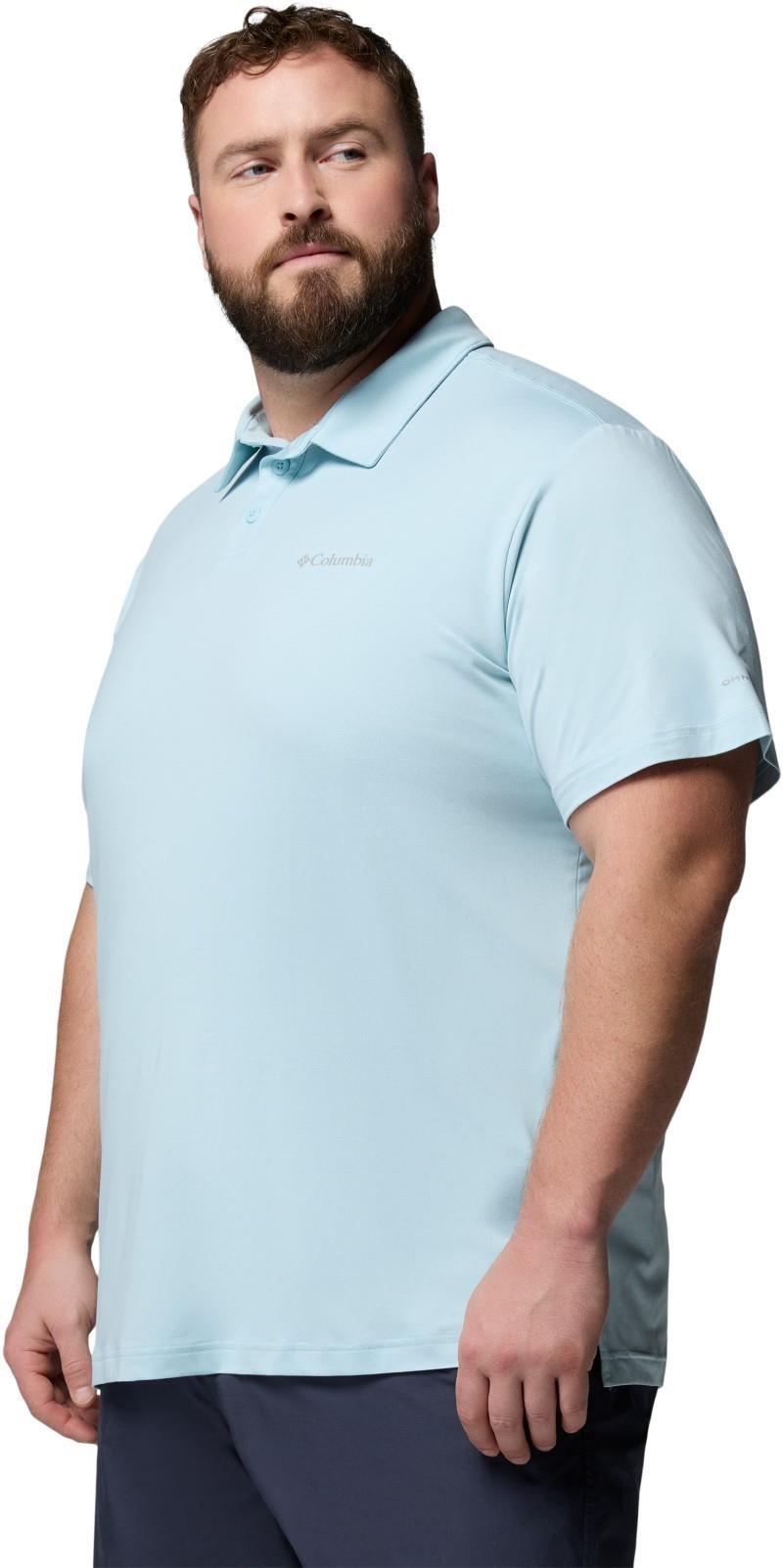 Parsons Point Polo, Extended - Mens - marine light / heather / trnql blue 1