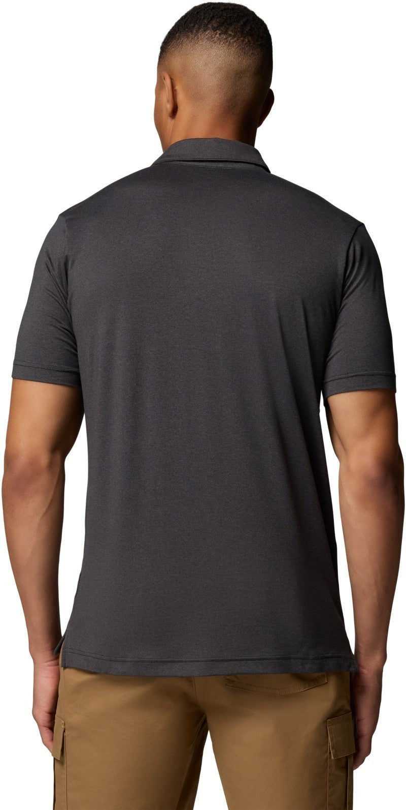 Parsons Point Polo, Tall - Mens - black heather / shark 1