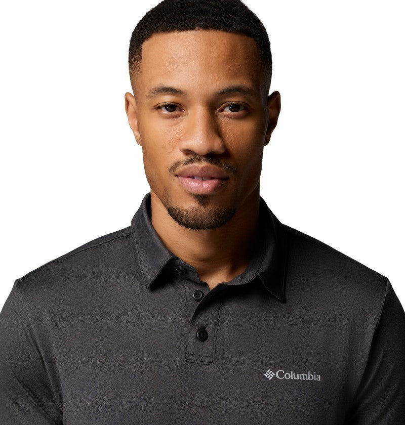 Parsons Point Polo, Tall - Mens - black heather / shark 1