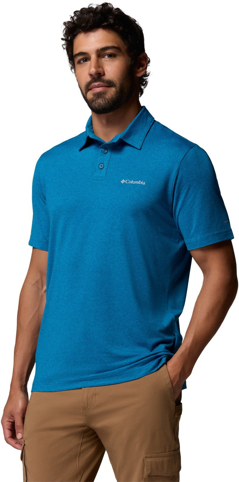 Parsons Point Polo, Tall - Mens - phoenix blue heather 1